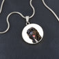 pet portrait necklace