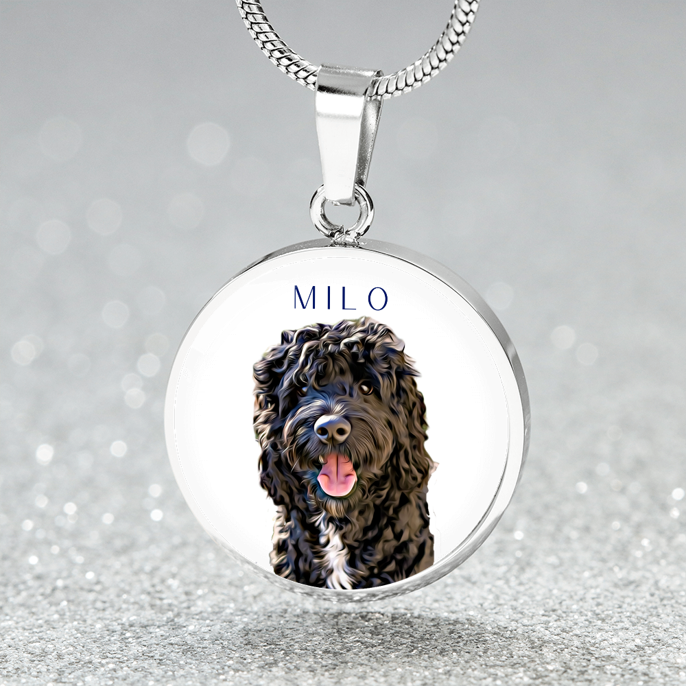 Pet Portrait Necklace