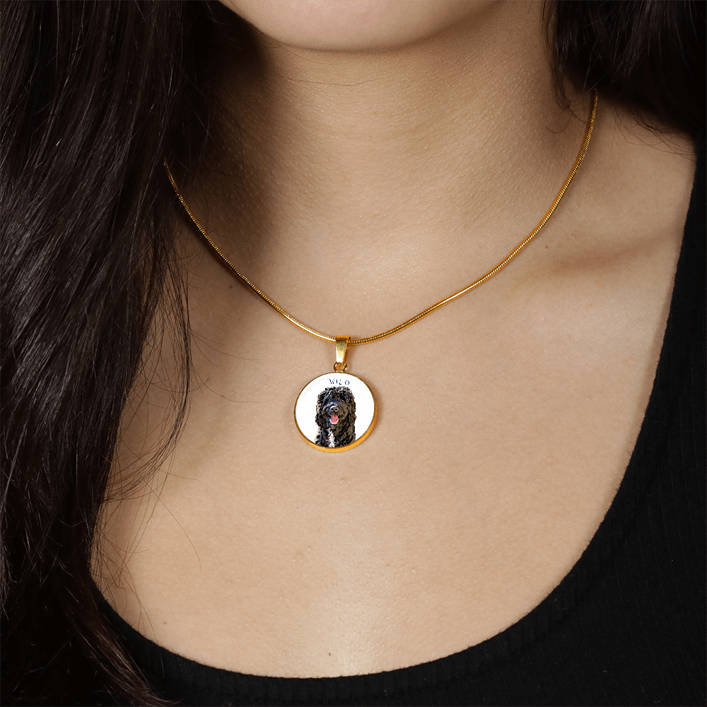 Pet Portrait Necklace