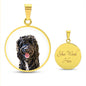 pet portrait necklace